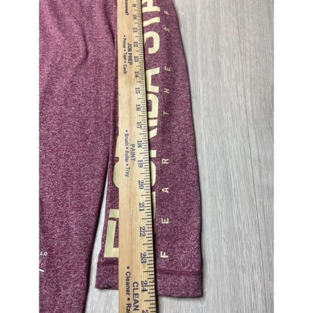 Florida State University FSU Shirt Hoodie Women Small Red Seminoles‎ Spell out
